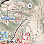 ANST Topo Map 02-1/1-4 Canelo Hills East 1 Preview 2