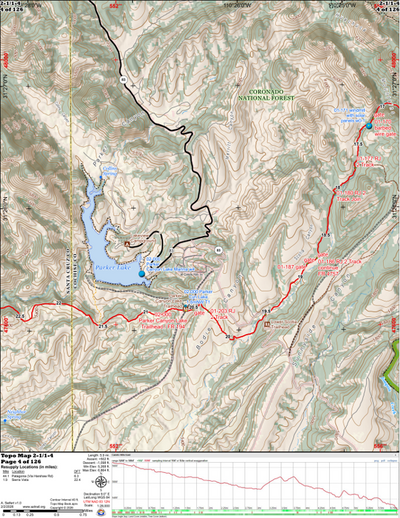 ANST Topo Map 02-1/1-4 Canelo Hills East 1 Preview 1
