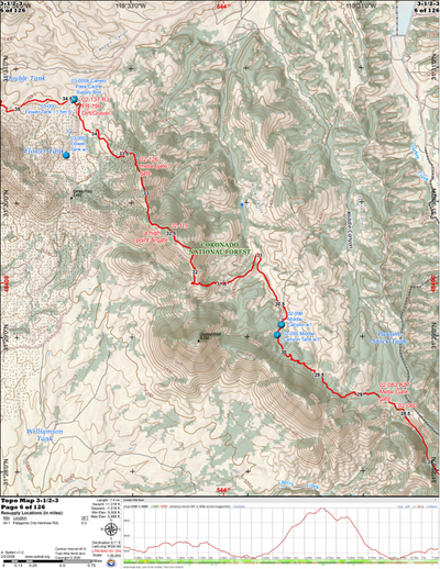 ANST Topo Map 03-1/2-3 Canelo Hills West 1 Preview 1