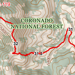 ANST Topo Map 03-1/2-3 Canelo Hills West 1 Preview 2