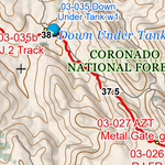 ANST Topo Map 03-2 Canelo Hills West 2 Preview 2