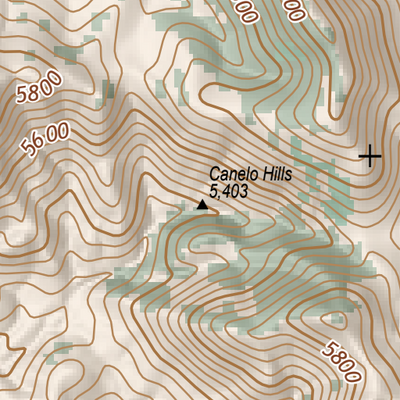 ANST Topo Map 03-2 Canelo Hills West 2 Preview 3