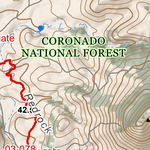 ANST Topo Map 03-3 Canelo Hills West 3 Preview 2