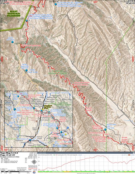 ANST Topo Map 03-4 Canelo Hills West 4 a Preview 1