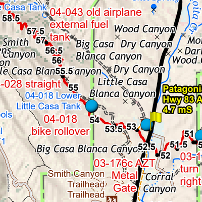 ANST Topo Map 03-4 Canelo Hills West 4 Preview 3