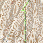 Arizona Trail Association ANST Topo Map 04-1/3-5 Casa Blanca Canyons 1 a digital map