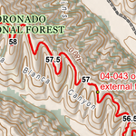 ANST Topo Map 04-1/3-5 Casa Blanca Canyons 1 Preview 2