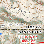ANST Topo Map 05-1/4-4 Santa Rita Mountains a Preview 2