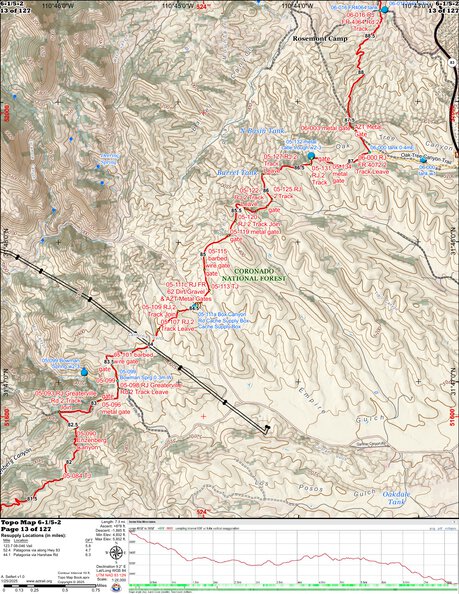 ANST Topo Map 06-1/5-2 Las Colinas 1 a Preview 1