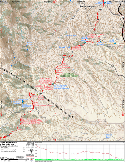 ANST Topo Map 06-1/5-2 Las Colinas 1 Preview 1