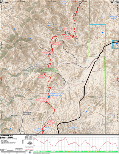 ANST Topo Map 06-2 Las Colinas 2 Preview 1