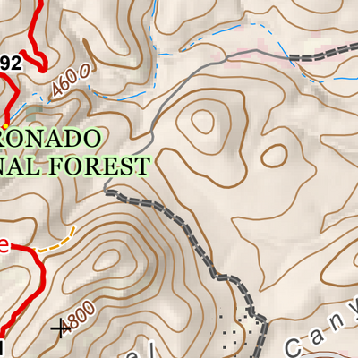 ANST Topo Map 06-2 Las Colinas 2 Preview 2