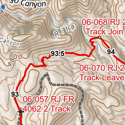 ANST Topo Map 06-2 Las Colinas 2 Preview 3