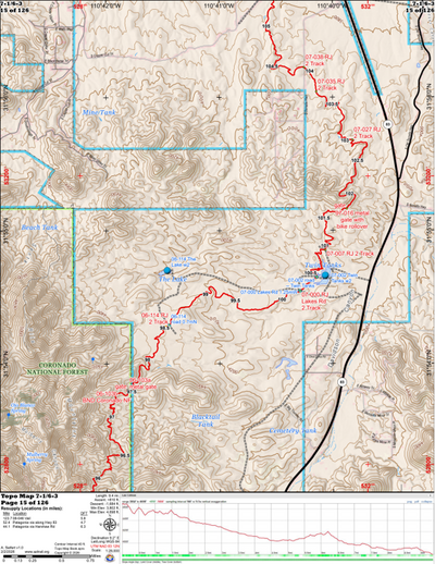 ANST Topo Map 07-1/6-3 Las Cienegas 1 Preview 1