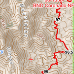 ANST Topo Map 07-1/6-3 Las Cienegas 1 Preview 3