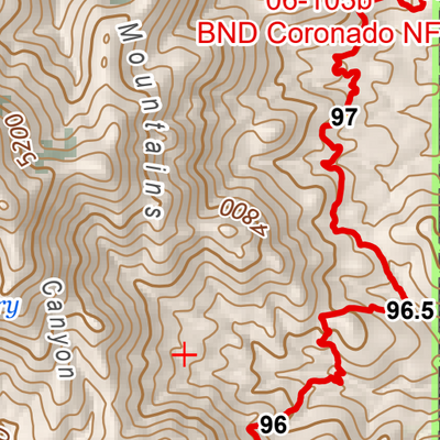 ANST Topo Map 07-1/6-3 Las Cienegas 1 Preview 3