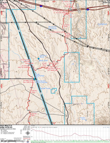 ANST Topo Map 07-2 Las Cienegas 2 a Preview 1