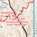 ANST Topo Map 07-2 Las Cienegas 2 Preview 2