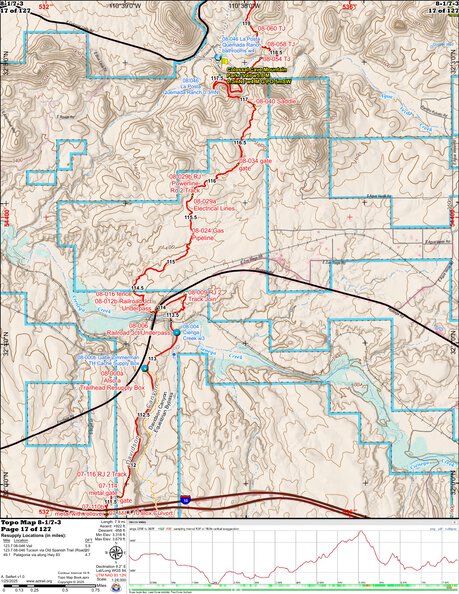 ANST Topo Map 08-1/7-3 Rincon Valley 1 a Preview 1