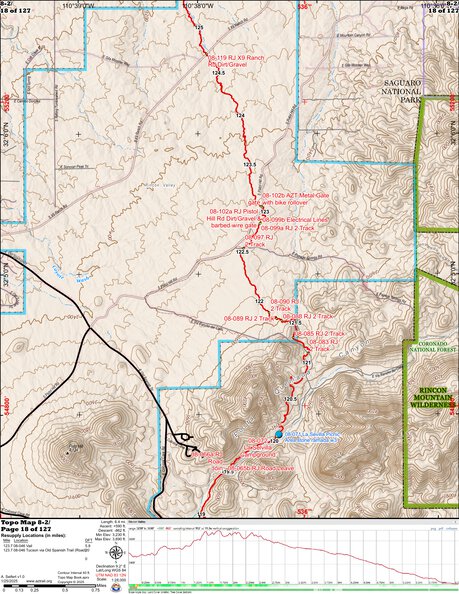 ANST Topo Map 08-2 Rincon Valley 2 Preview 1