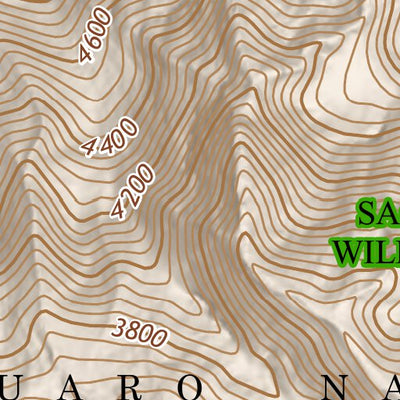 ANST Topo Map 09-1/8-3 Rincon Mountains 1 a Preview 3