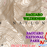 ANST Topo Map 09-1/8-3 Rincon Mountains 1 Preview 3
