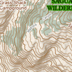 Arizona Trail Association ANST Topo Map 09-2 Rincon Mountains 2 a digital map