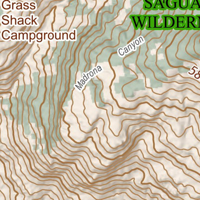 ANST Topo Map 09-2 Rincon Mountains 2 Preview 2