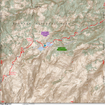 ANST Topo Map 09-2 Rincon Mountains 2 Preview 1