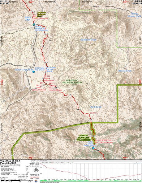 ANST Topo Map 10-1/9-4 Redington Pass 1 Preview 1