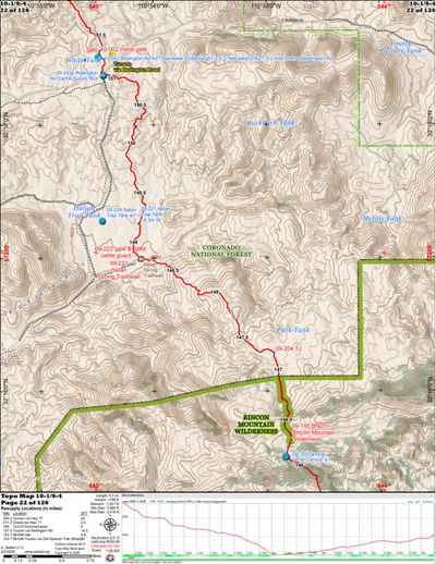 ANST Topo Map 10-1/9-4 Redington Pass 1 Preview 1
