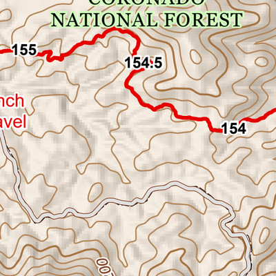 ANST Topo Map 10-2 Redington Pass 2 Preview 2