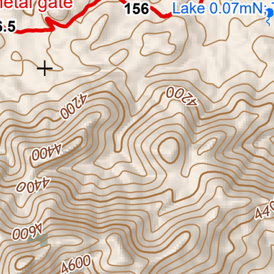 ANST Topo Map 10-2 Redington Pass 2 Preview 3