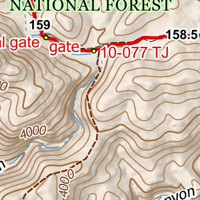 ANST Topo Map 10-3 Redington Pass 3 Preview 2