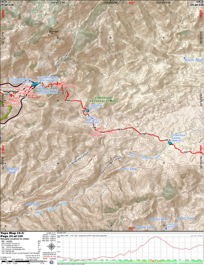ANST Topo Map 10-3 Redington Pass 3 Preview 1
