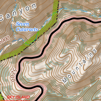 ANST Topo Map 11-1/10-4 Santa Catalina Mountains 1 Preview 3