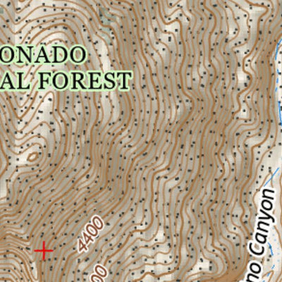 Arizona Trail Association ANST Topo Map 11-2 Santa Catalina Mountains 2 a digital map