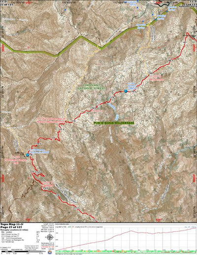 ANST Topo Map 11-3 Santa Catalina Mountains 3 a Preview 1