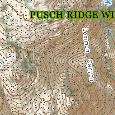 ANST Topo Map 11-3 Santa Catalina Mountains 3 a Preview 2