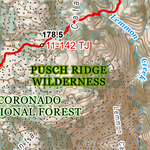 ANST Topo Map 11-3 Santa Catalina Mountains 3 Preview 2