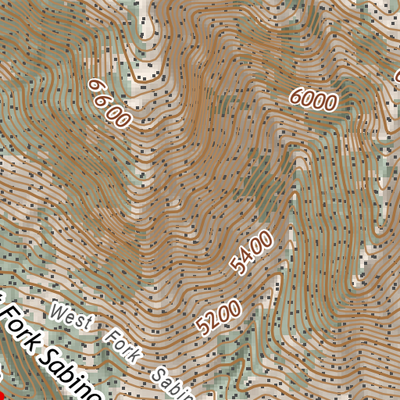 ANST Topo Map 11-3 Santa Catalina Mountains 3 Preview 3