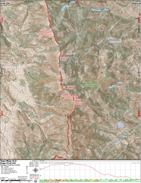 ANST Topo Map 12-2 Oracle Ridge 2 Preview 1