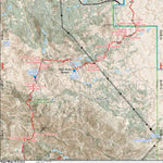 Arizona Trail Association ANST Topo Map 13-1/12-3 Oracle a digital map