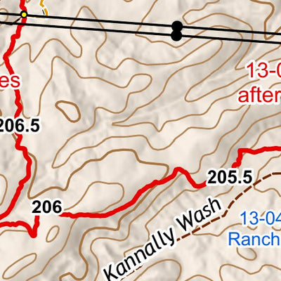 ANST Topo Map 14-1/13-2 Black Hills 1 a Preview 2