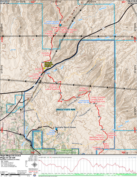 ANST Topo Map 14-1/13-2 Black Hills 1 Preview 1