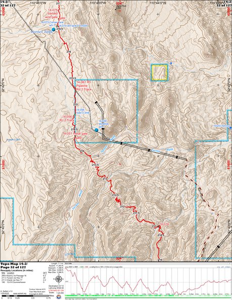 ANST Topo Map 14-2 Black Hills 2 Preview 1