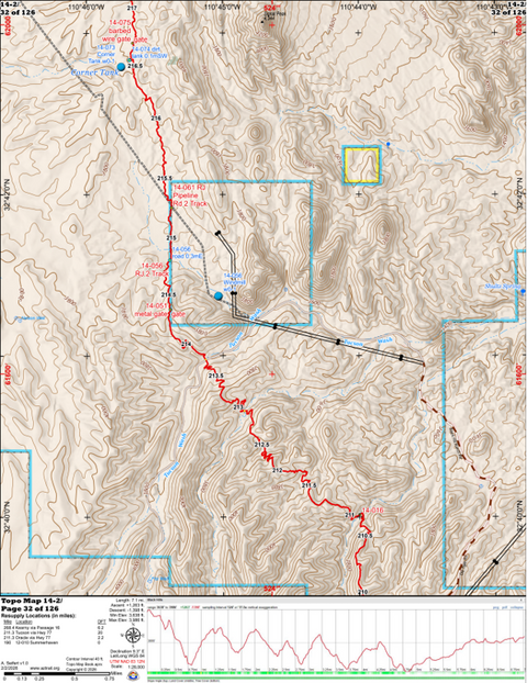 ANST Topo Map 14-2 Black Hills 2 Preview 1