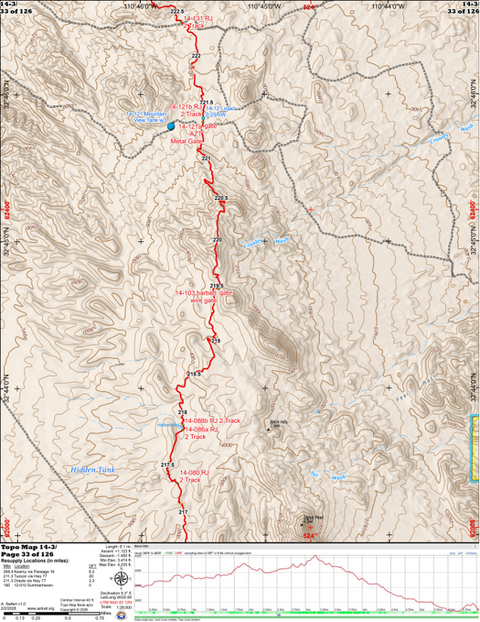 ANST Topo Map 14-3 Black Hills 3 Preview 1