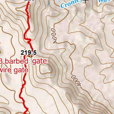 ANST Topo Map 14-3 Black Hills 3 Preview 2