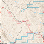 Arizona Trail Association ANST Topo Map 15-1/14-6 Tortilla Mountains 1 a digital map